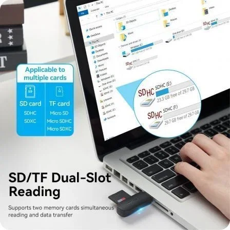 Vention Lector de tarjetas externo CLGB0 USB 3.0